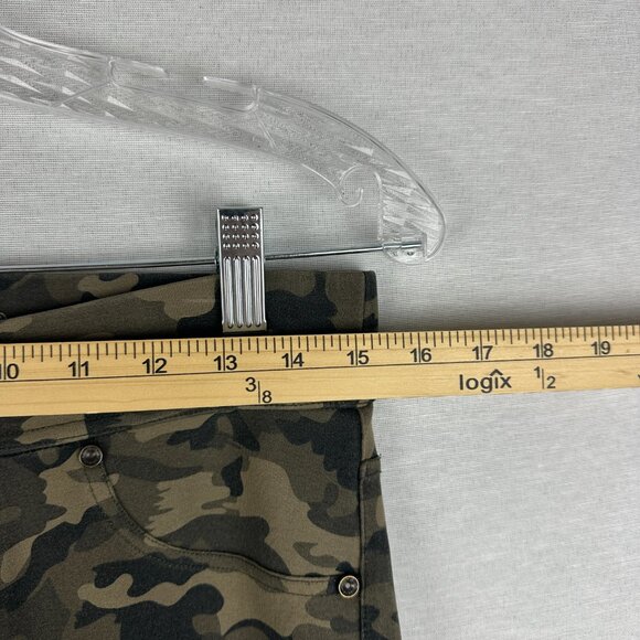 JAG JEANS MARLA WOMEN'S PULL ON CAMOUFLAGE PRINT LEGGINGS ELASTIC WAISTBAND M - Picture 6 of 9